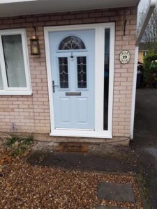 door replaced with one of our composite doors for increased security