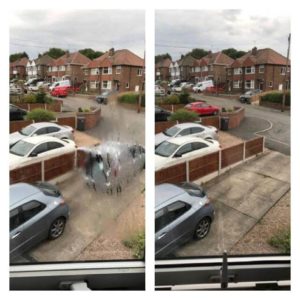misty glass replacement before and after photos