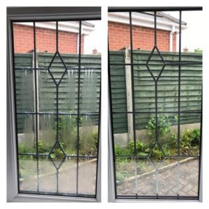 misty glass replacement before and after photos