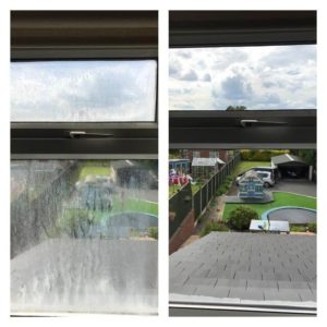 misty glass replacement before and after photos